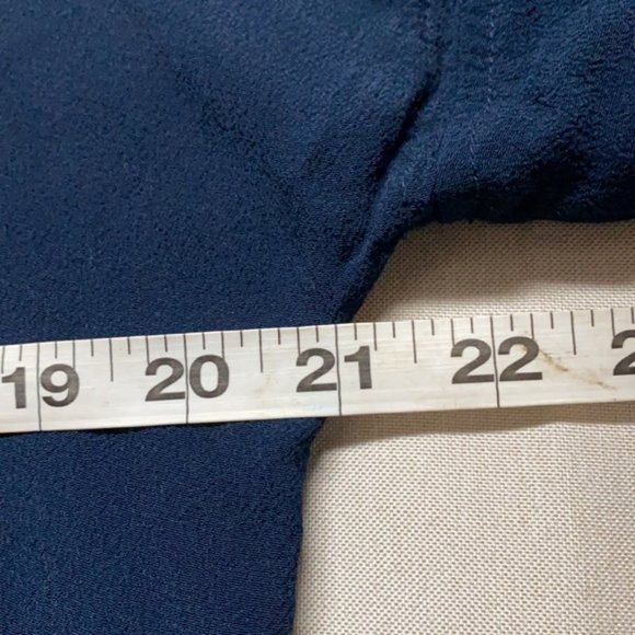 Madewell Navy blue short sleeved dress measurements in pics size small (D-019) - Picture 8 of 11